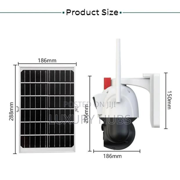 4mp Dual Lens Solar Powered CCTV · Photo 3