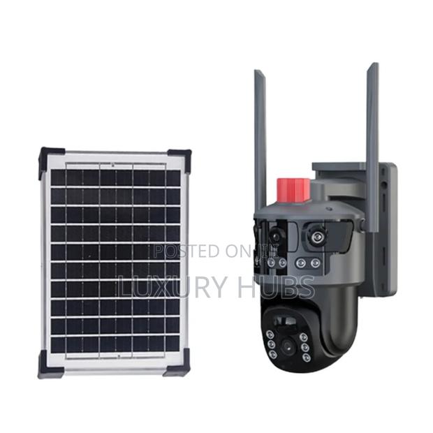 4lens 3 Screens 12mp Hd Outdoor Surveillance Wireless CCTV Camera · Photo 1