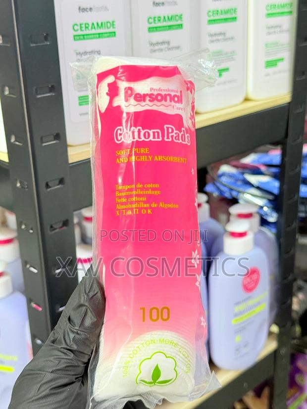 Cotton Pads for Face (100 Pads) · Photo 1