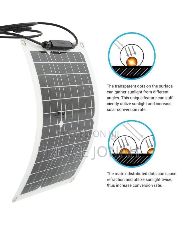 30w 18v Solar Panel, Monocrystalline Silicon Material · Photo 4