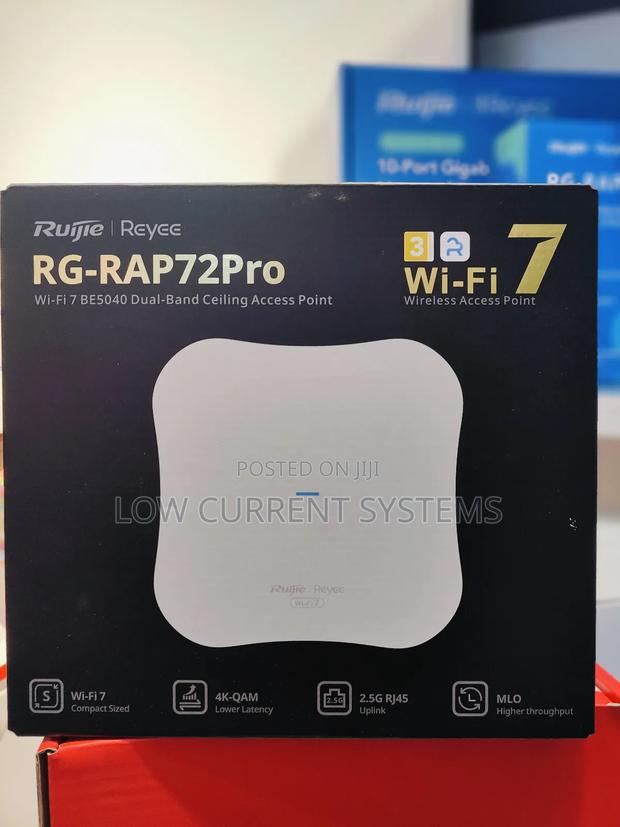 Ruijie Access Point Wifi 7 Long Range 5011mbps Ceiling Ap Wifi7 · Photo 1