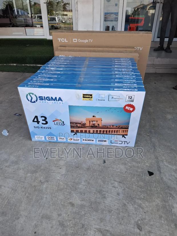 43 Inches Digital Satellite Sigma Tv Available for Sale · Photo 4
