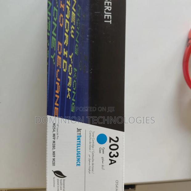 Hp 203a Cyan Original Laserjet Toner Cartridge (Cf541a) · Photo 1