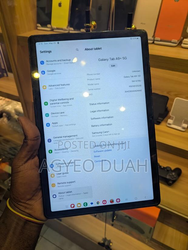 New Samsung Galaxy Tab A9+ 64 GB Gray · Photo 3