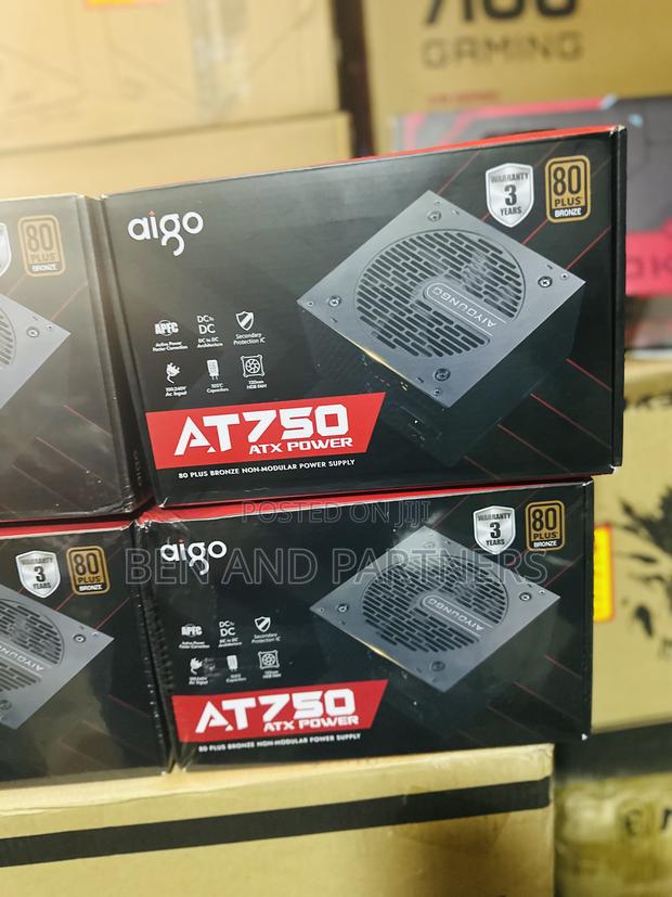 Aigo 750 Watts Power Supply Unit, 80+ Bronze · Photo 3