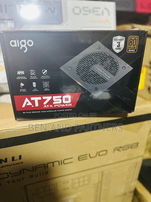 Aigo 750 Watts Power Supply Unit, 80+ Bronze · Photo 5