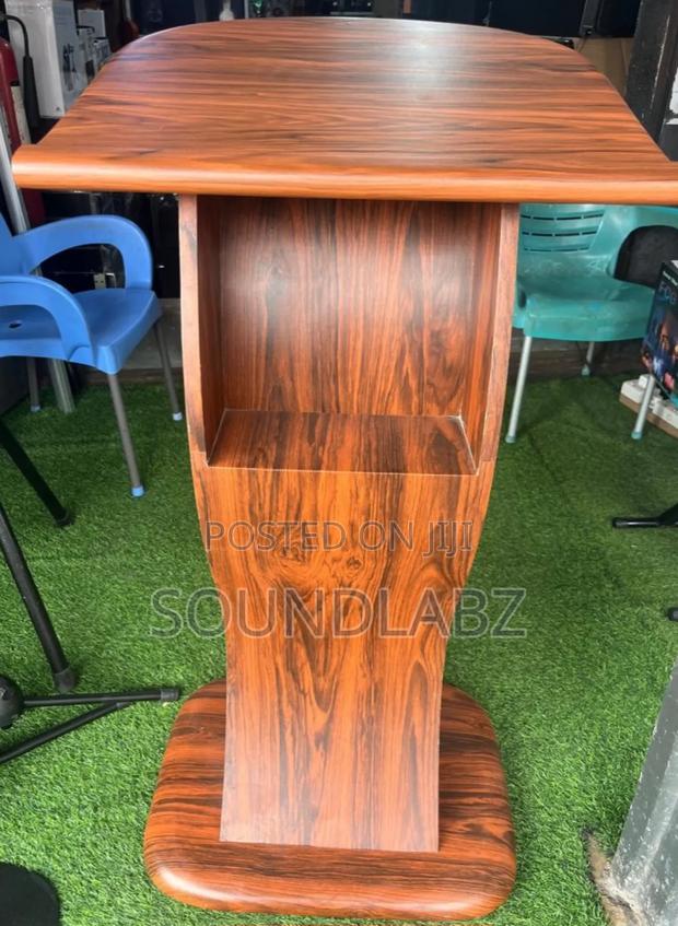 Brown Wooden Pulpit Or Lectern/Podium · Photo 2