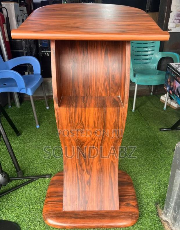 Brown Wooden Pulpit Or Lectern/Podium · Photo 3