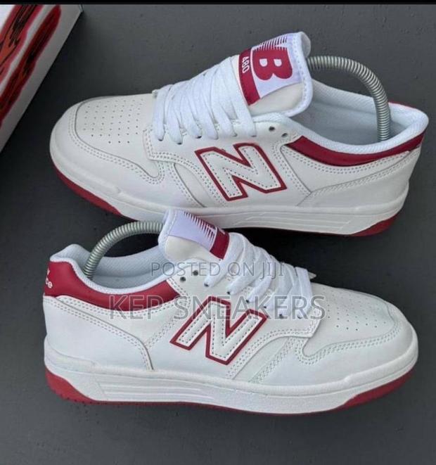 New Balance 480 'white Burgundy' · Photo 2