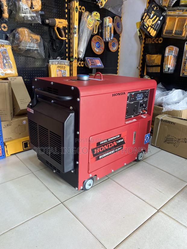 Generator Honda Powerful 7kva Silent Gen · Photo 1
