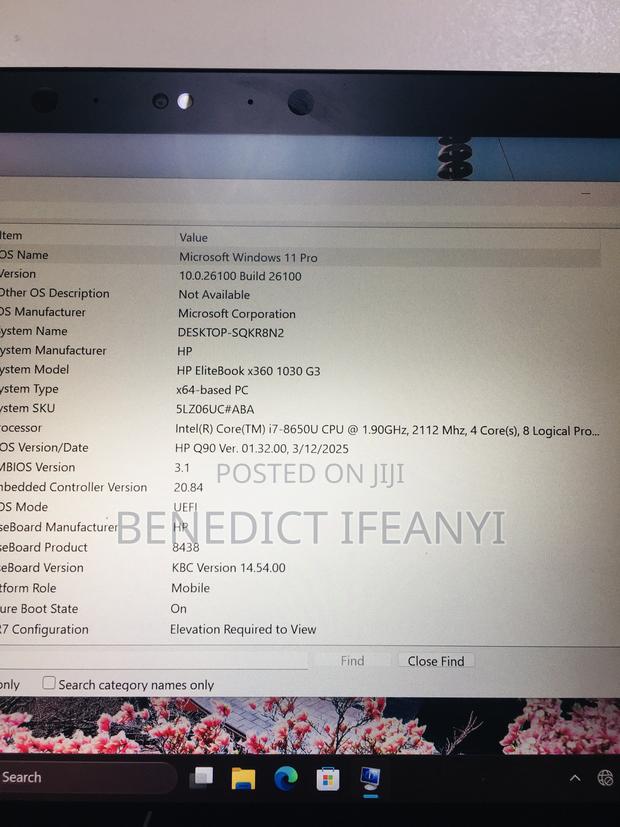 Laptop HP EliteBook X360 1030 G2 8GB Intel Core I7 SSD 256GB · Photo 8