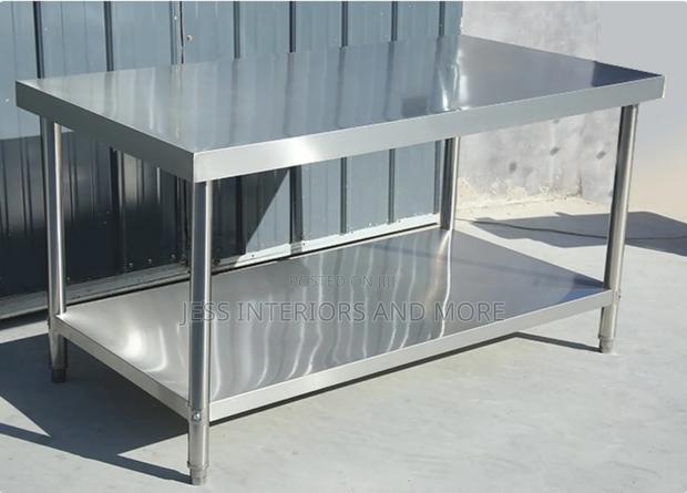 Heavy Duty Kitchen Work Table (150cm) · Photo 1