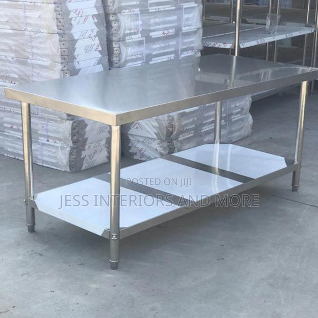 Heavy Duty Kitchen Work Table (150cm) · Photo 2