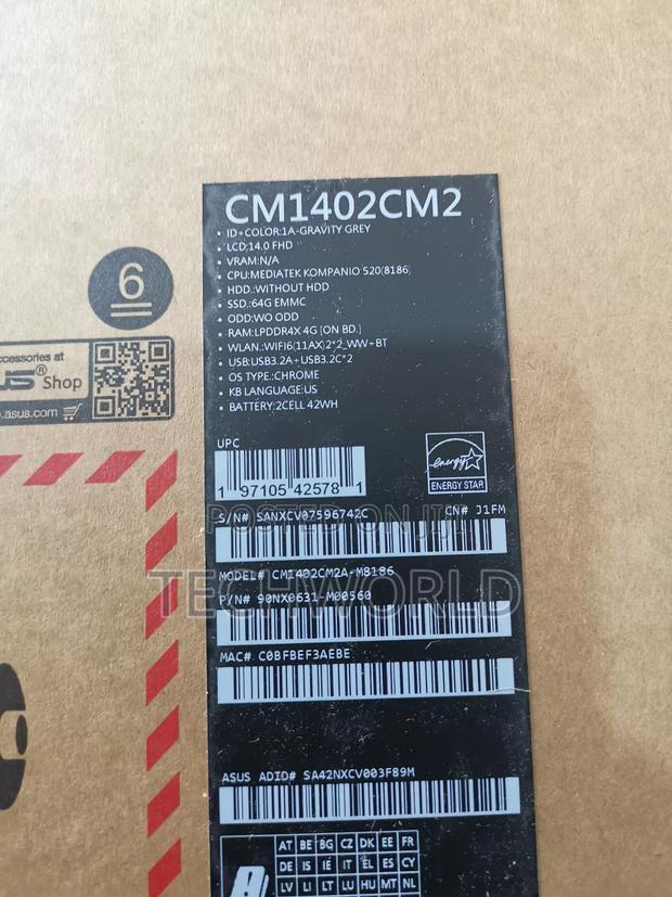 New Laptop Asus Chromebook C200 4GB Intel eMMC 60GB · Photo 2