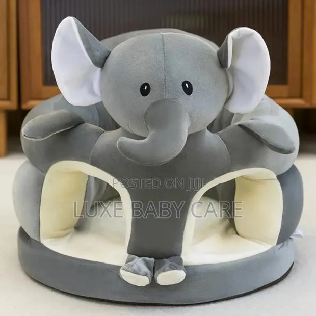 Elephant Soft Plush Cushion Baby Sofa Seat · Photo 1