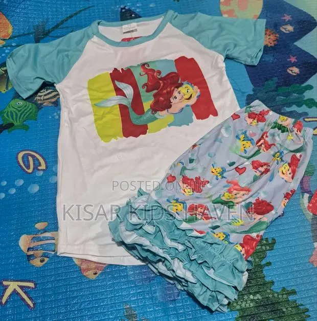 Ariel Girls Cartoon Outfit 3 to 4 Years · Photo 1