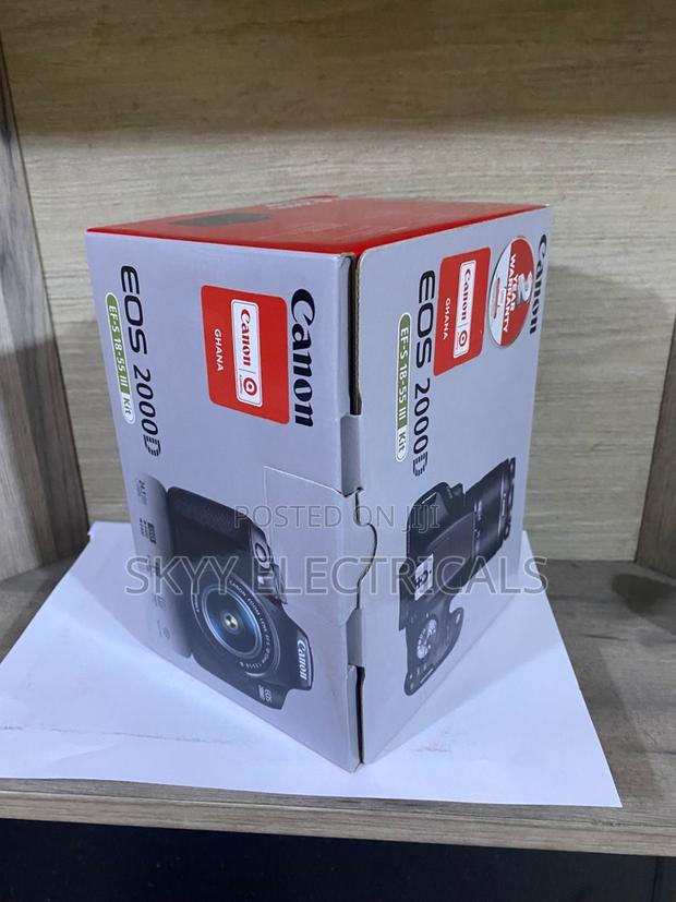 Canon Eos 2000d-wifi 24.1 Mp 3.0 Screen + Lens 18-55 · Photo 1