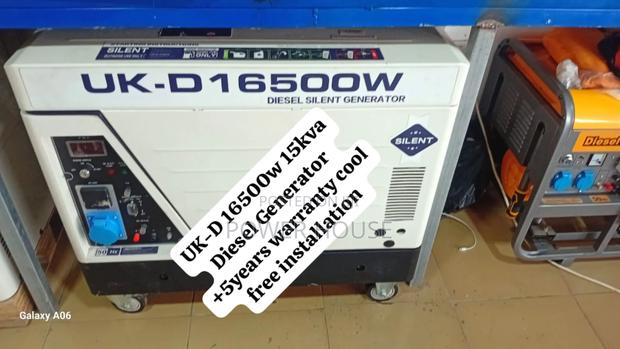 Character Creator Uk-D 15kva Diesel Generator Uk-D 16500watts Silent · Photo 1