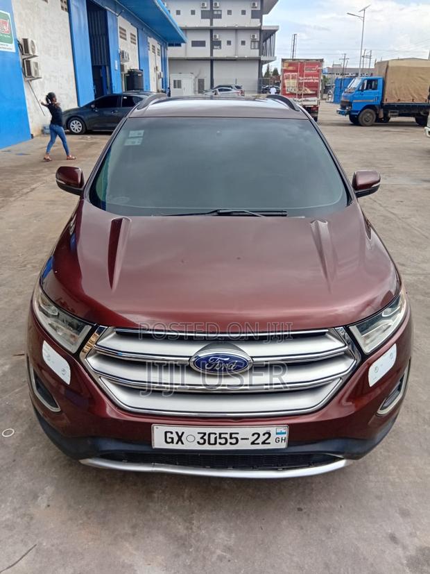 Ford Edge 2015 Red · Photo 2