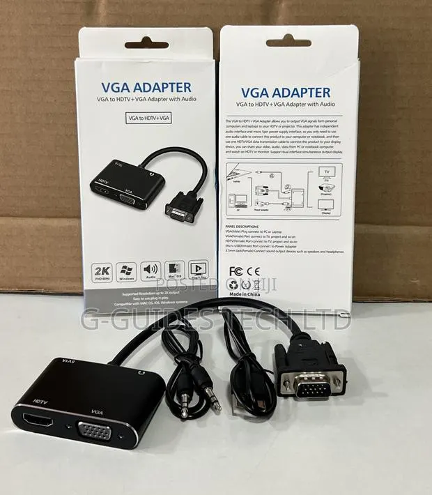 Vga to Hdmi + Vga With Audio Adapter or Converter · Photo 1