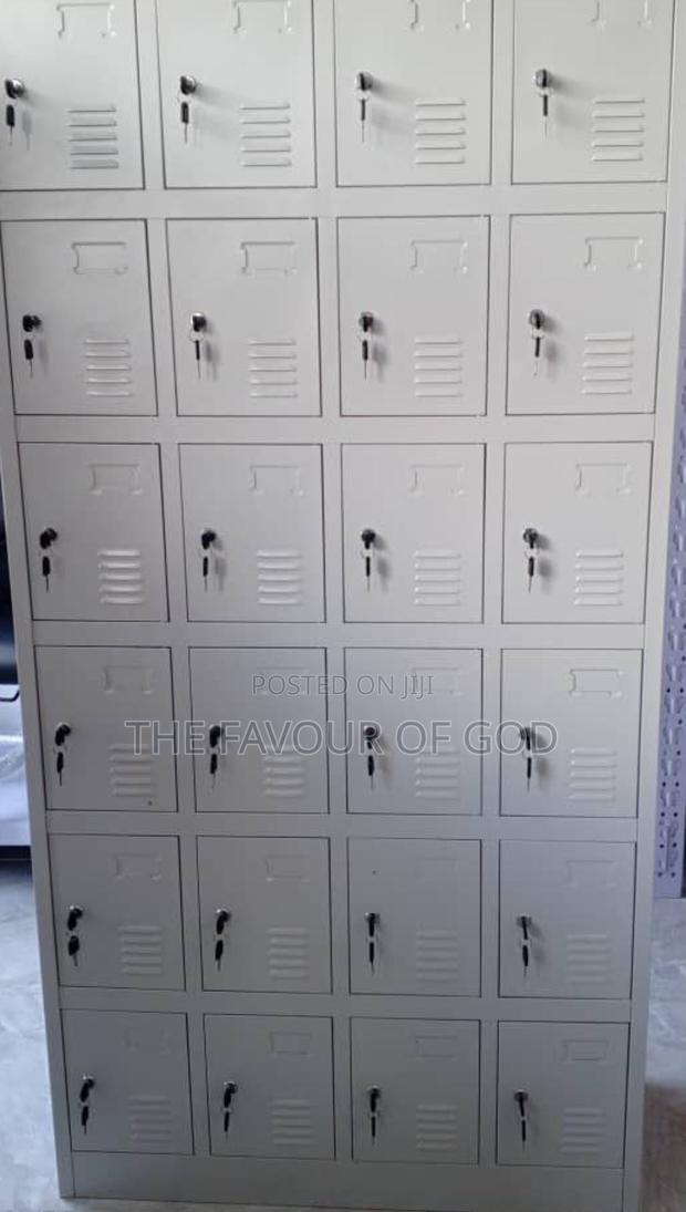 A Well Made 24locker Metallic Cabinet · Photo 1