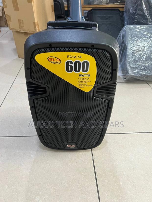 GLS 12 Inches Bluetooth Speaker With Two Microphone and a Stand · Photo 3