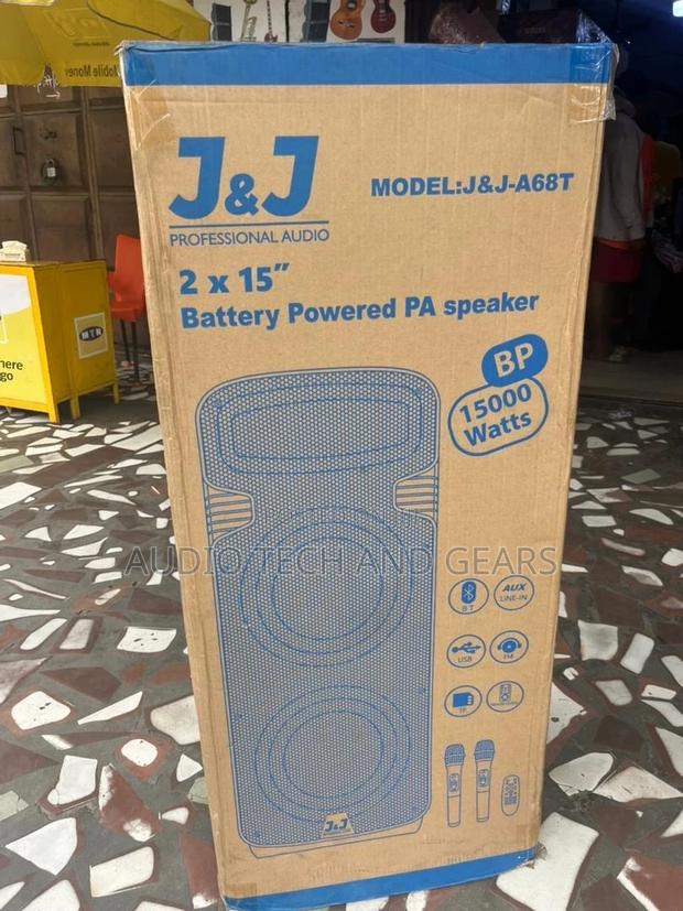 J J Bluetooth Speaker (1500) Watts · Photo 1
