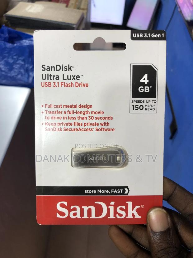 Sandisk Ultra Luxe Usb 3.1 Flash Drive 4gb · Photo 1