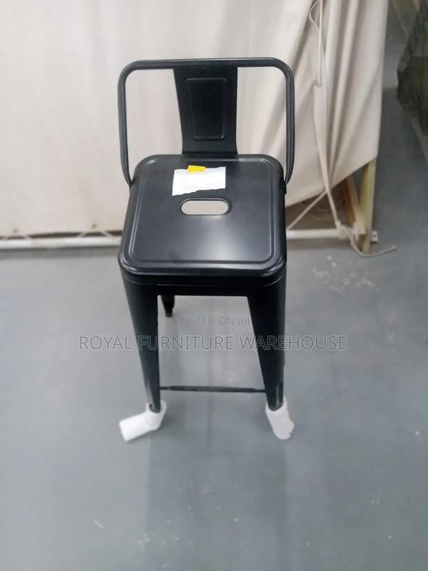 Black Metallic Bar Chair · Photo 1