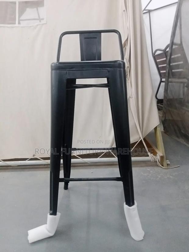 Black Metallic Bar Chair · Photo 2