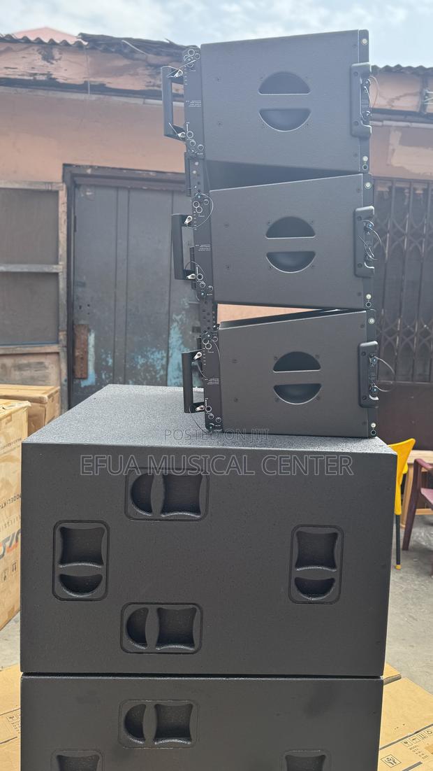 Full Set of RCF Bass Speakers and Jac Line Arrey 12-Inches and Rack · Photo 2