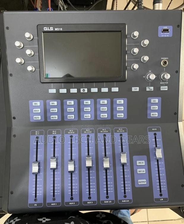 GLS Md16 16 Channel Digital Mixer · Photo 1