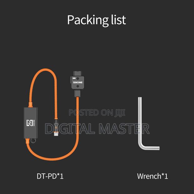Zgcine D-tap To Usb-c Pd 2-way V-mount Charger Power Delivery Cable · Photo 2