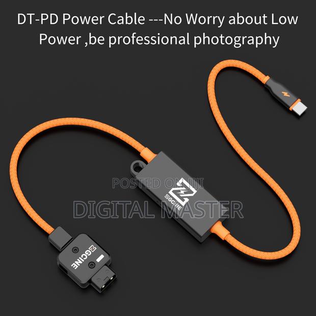 Zgcine D-tap To Usb-c Pd 2-way V-mount Charger Power Delivery Cable · Photo 5