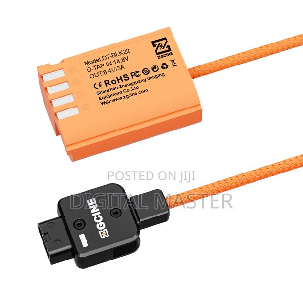 Zgcine D-tap To Blk22 For Panasonic Lumix Dummy Battery Cable · Photo 6
