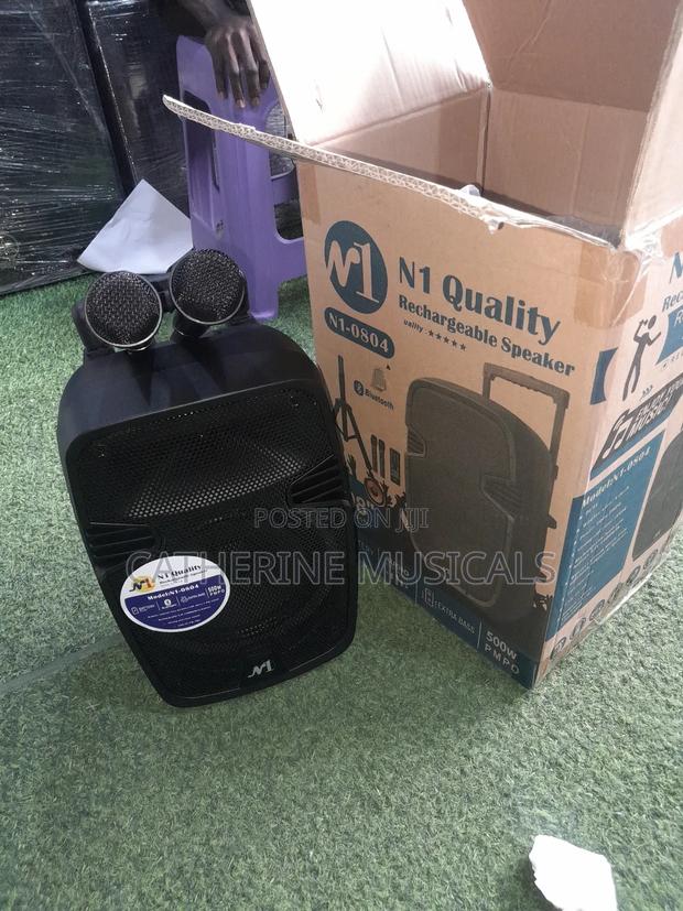 N1 8 Inches Bluetooth Speaker With Two Microphone · Photo 1