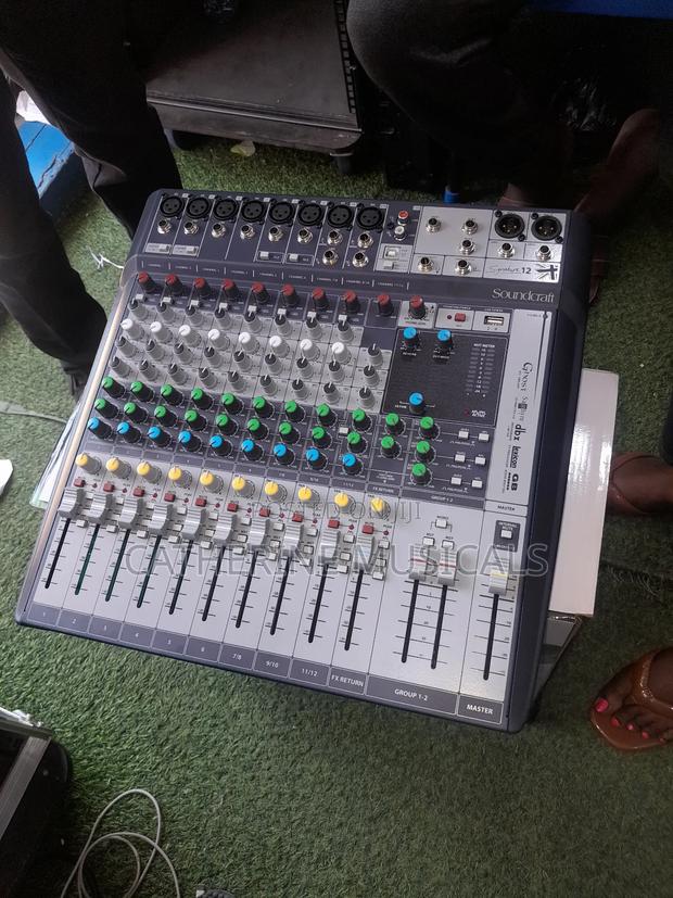 Soundcraft 12 Channel Mixer Console · Photo 1