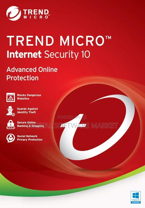Trend Micro Internet Security 3 Devices 1 Year Windows/Mac/Android/Ios · Photo 1