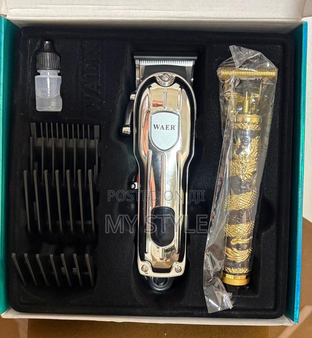 Waer Trimmer and Clipper 2 in 1 Cordless Wa-1941 · Photo 2
