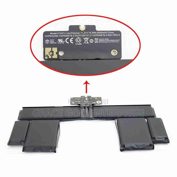Original Macbook Pro A1437 Battery A1425 Macbook Pro 13 Inch Battery · Photo 2