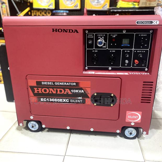 Generator Single Phase Air Cooled Honda 10kva Diesel Power · Photo 1