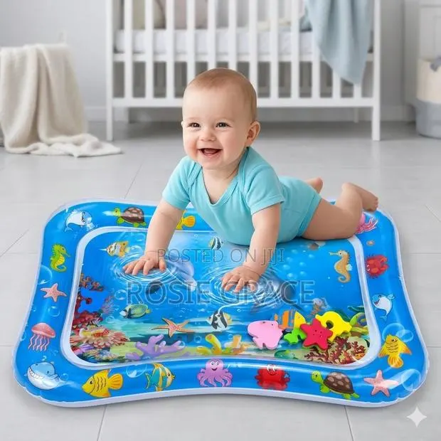 Water Mat for Tummy Time Play Sessions · Photo 1