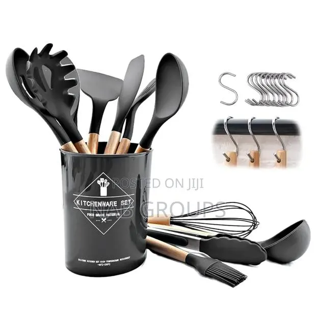 Silicone Cooking Spoons · Photo 1
