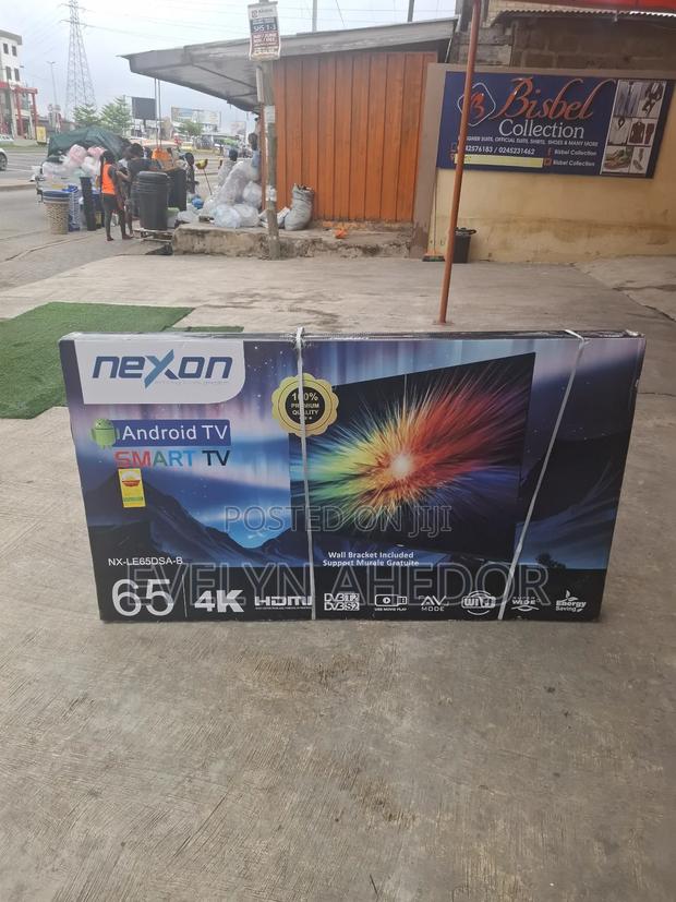 Nexon 65 Inches Smart Android Tv Uhd With Free Wall Mount for Sale · Photo 3