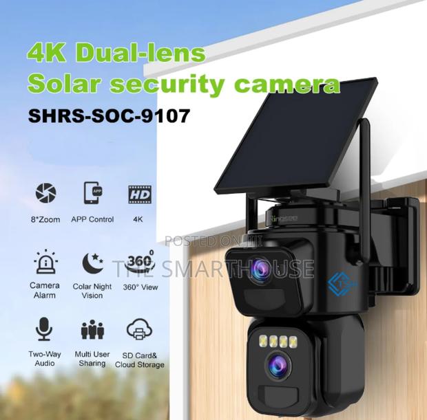 Smart Solar 4g Dual CCTV Camera (All Sim Card) · Photo 3