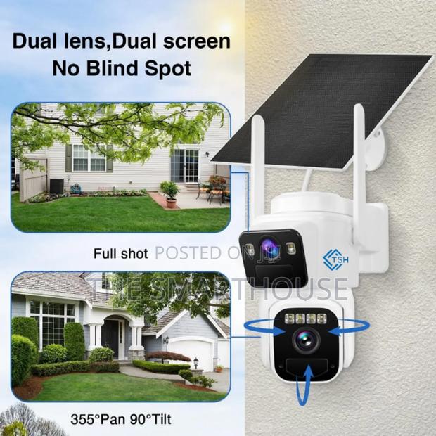 Smart Solar 4g Dual CCTV Camera (All Sim Card) · Photo 2