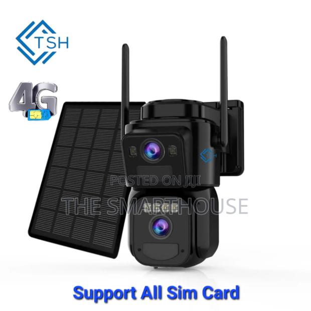 Smart Solar 4g Dual CCTV Camera (All Sim Card) · Photo 1