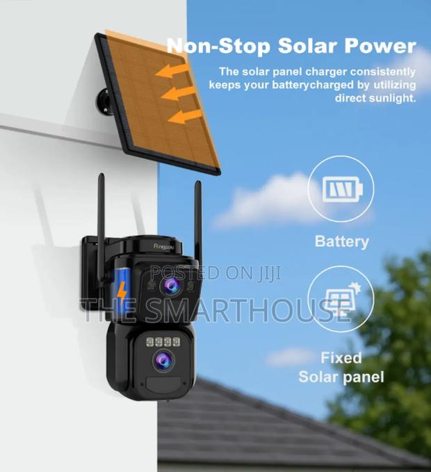 Smart Solar 4g Dual CCTV Camera (All Sim Card) · Photo 5