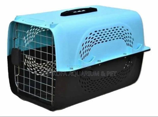 Strong Plastic Traveling Dog Cage · Photo 1