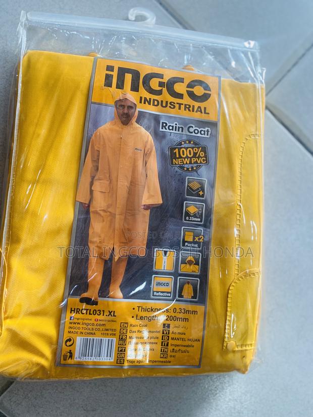 100% PVC Water Proof Rain Coat · Photo 1